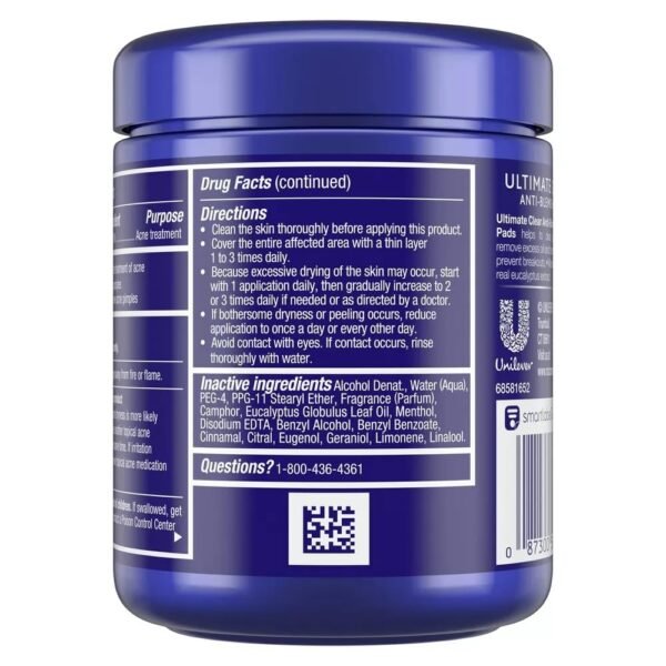 Noxzema Ultimate Clear Pads Anti Blemish - Image 3
