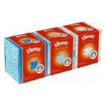 Kleenex 21286 Boutique Anti-Viral Tissue, 3-Ply, Pop-Up Box, 55/Box, 3 Boxes/Pack