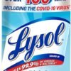 Lysol Disinfectant Spray, Household Essential Cleaning Supplies, Multi-Purpose Room Spray, Antibacterial and Sanitizer Spray, Upholstery Deodorizer, Home and Bathroom,Crisp Linen,12.5 fl oz(pack of 1) - Image 6