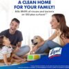 Lysol Disinfectant Spray, Household Essential Cleaning Supplies, Multi-Purpose Room Spray, Antibacterial and Sanitizer Spray, Upholstery Deodorizer, Home and Bathroom,Crisp Linen,12.5 fl oz(pack of 1) - Image 5