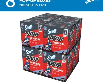 Scott 75190 Blue Shop Towels, Scott 75190 blue shop towels, Pop-up dispenser shop towels, 200 count shop towels box, Automotive maintenance paper towels, Disposable garage cleaning towels, Scott original shop towels 9x12, Multi-purpose blue shop towels, Scott shop towels bulk case, Heavy-duty paper towels for mechanics, Scott 75190 towel case 1600 count, disposable shop towels bulk,mechanic towels,workshop towels,disposable shop rags,mechanic paper towels,scott workshop towels,scott blue shop towels bulk,blue paper towels,best trash can deodorizers,mechanic shop towels,heavy duty paper towels,garage wipes,mechanic paper towel,shop towels lint free,blue disposable towels,heavy duty blue paper towels,lint free paper towels,blue heavy duty paper towels,paper towels bulk buy,arm and hammer car
