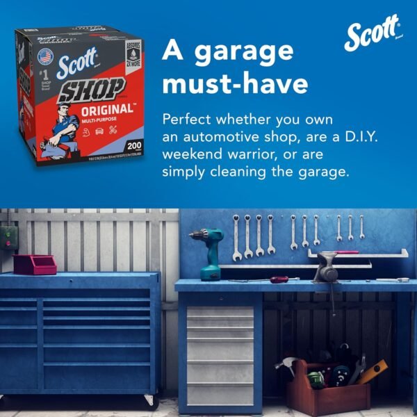 Scott Blue Shop Towels