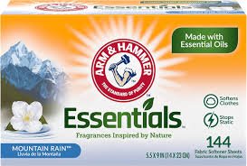 Mountain Rain Dryer Sheets 