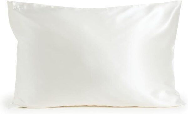 White Silk Pillowcase 22 Momme
