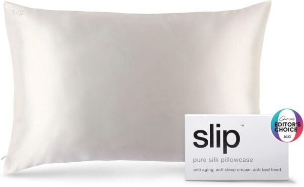 White Silk Pillowcase 22 Momme